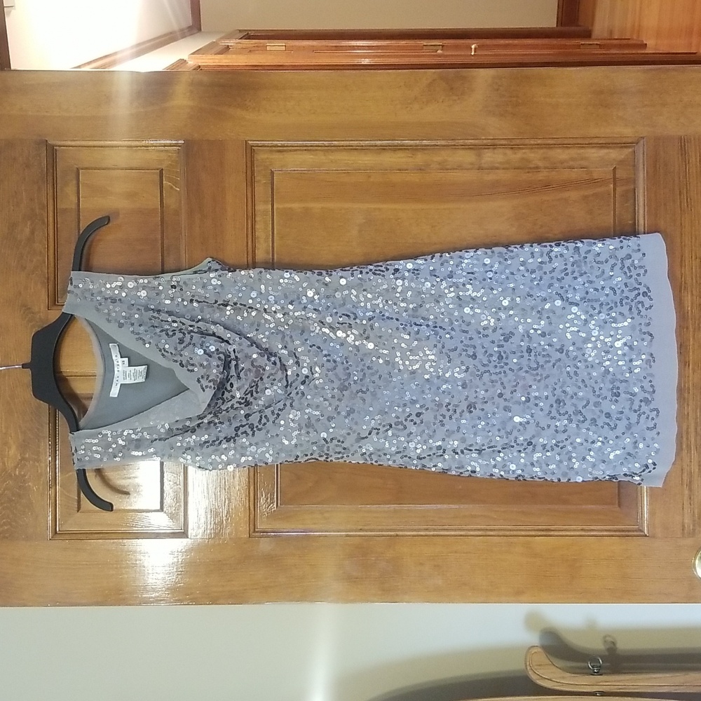 Sequined sheath dress